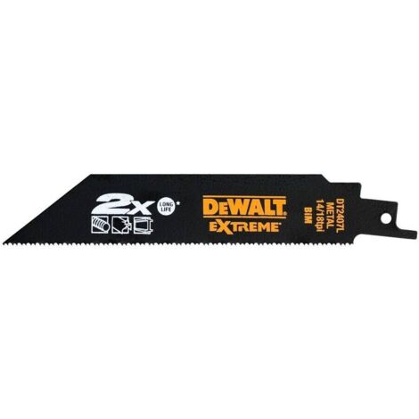 Dewalt brze.szabl. 152x1,4-1,8mm /metal extreme /5szt.