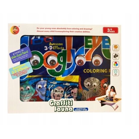 Libro para colorear 3D + rotuladores 3245 (1/4)