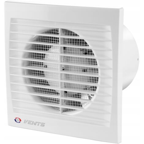 Ventilador doméstico Ø 150 230V 24W 292m3/h 38dB estándar de pared (estilo S) 150S (1/5)