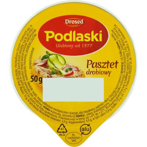 Paté de aves Podlasie 50 g escarchado (1/2)