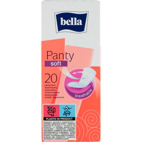 Protectores diarios suaves Bella Panty 20 piezas (1/2)
