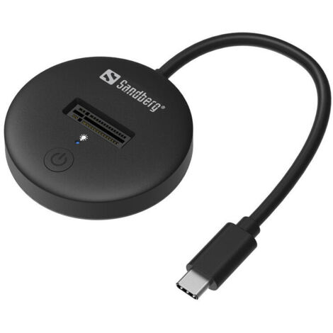 Sandberg usb 3.2 dock for m.2+nvme ssd (1/4)