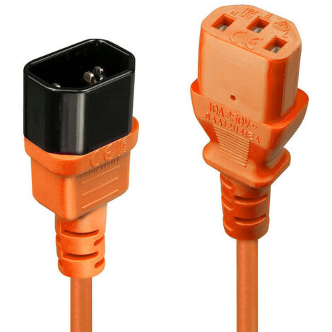 2M C14 AN C13 EXTENSION CABLE, ORAN (1/2)