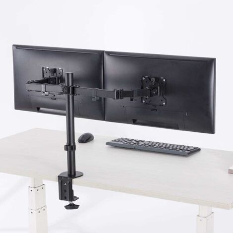 Soporte para monitor Neomounts fpma-D550DBLACK de 32" negro (1/5)