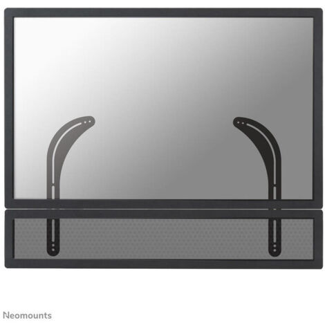 Soporte de pared para altavoz Neomounts NS-SB100, acero negro (1/3)