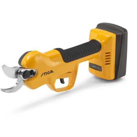 Tijeras de podar inalámbricas Stiga SC 100e + batería de 2 Ah + cargador (1/5)