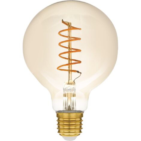 Bombilla LED de 4W E27 cálida 2700K Eco-light EKZA3614 ámbar (1/3)