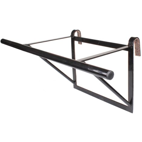 Barra de dominadas para gimnasia, escalera metálica de 91 cm (1/5)