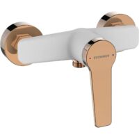 Grifo de ducha de pared ALANIS en oro blanco
