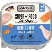 MAC's Perro Adulto Bandeja 150g - Salmón y Pollo 150g