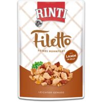 Rinti Filetto Filetes de pollo en gelatina - sobre de 100 g - con 100 g de cordero