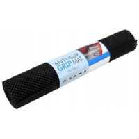 ALFOMBRA PROTECTORA ANTIDESLIZANTE NEGRA PARA ARMARIOS Y CAJONES 180 x 45 cm