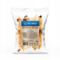 Golosina masticable natural para perros: orejas de conejo secas Petmex, 100 g
