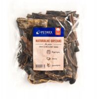 Golosina masticable natural para perros Petmex, tripa de res deshidratada, 500 g