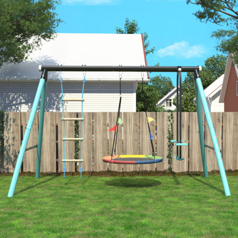 Balançoire pour enfants avec cadre en métal, balançoire nest Tree ...