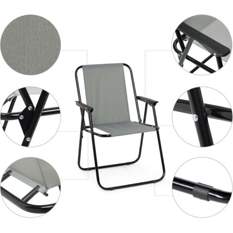 Chaise de camping pliable pêche avec porte-gobelet housse de protection Chaise de camping pliable pêche avec porte-gobelet housse de protection