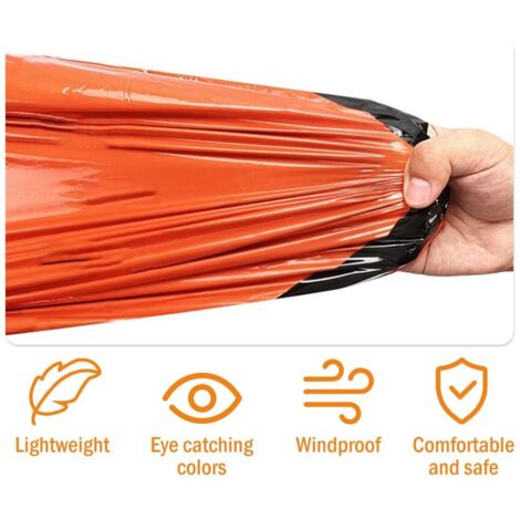 Hi Sac de couchage léger et portable imperméable double ou simple enveloppe pour la randonnée, le camping, 3-4 saisons par temps froid Suyi