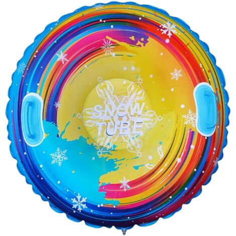 Bouée Glisse Hiver PVC Luge Gonflable Tube à Neige 88 Cm - Pour Adultes Et Enfants, Charge 100 Bouée Glisse Hiver PVC Luge Gonflable Tube à Neige 88 Cm - Pour Adultes Et Enfants, Charge 100