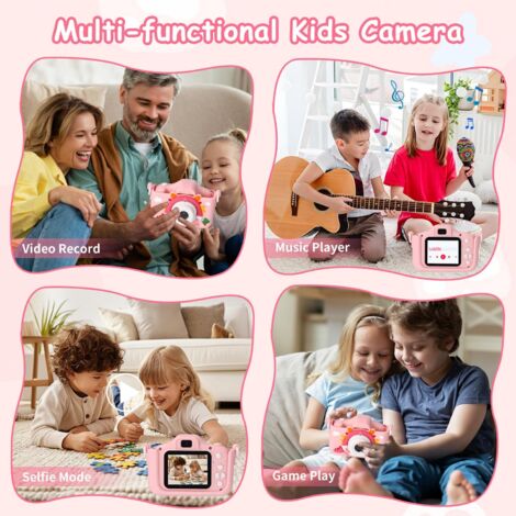 Appareil photo pour enfants, appareil photo pour enfants 1080P, écran 2 Appareil photo pour enfants, appareil photo pour enfants 1080P, écran 2