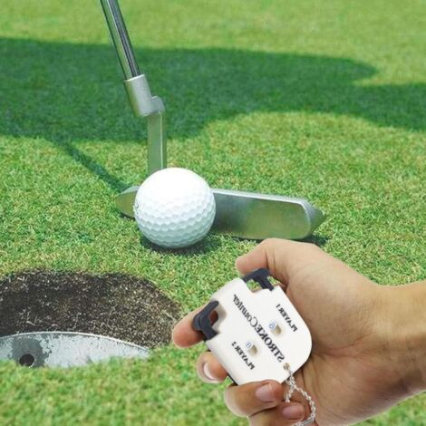 Bracelet de golf en perles avec compteur de points de golf pour