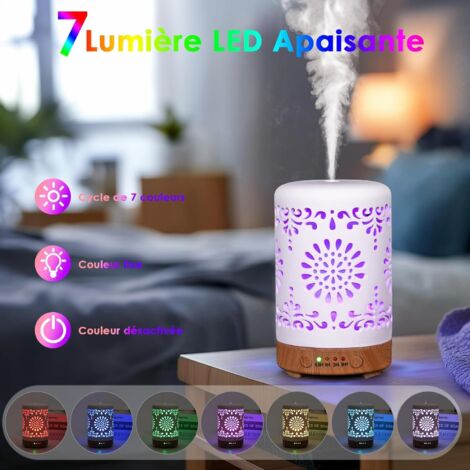 Diffuseur Huiles Essentielles en Céramique 250ML, Diffuseur de Parfum ...