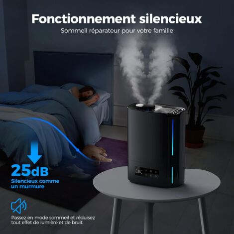 Diffuseur D'Huiles Essentielles Volcan - Éclairage D'Ambiance Chaud Réaliste Appareil Silencieux Apaisant - Chambre Salle De Bain Bureau Voiture Class | Leroy Merlin