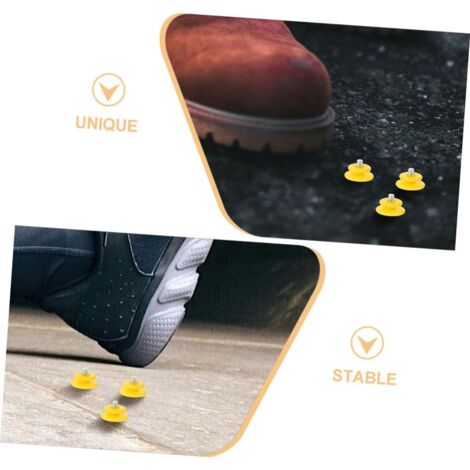 Crampons à Glace Antidérapants Pour Chaussures Et Bottes, 24 Pointes En Acier Inoxydable, Pour