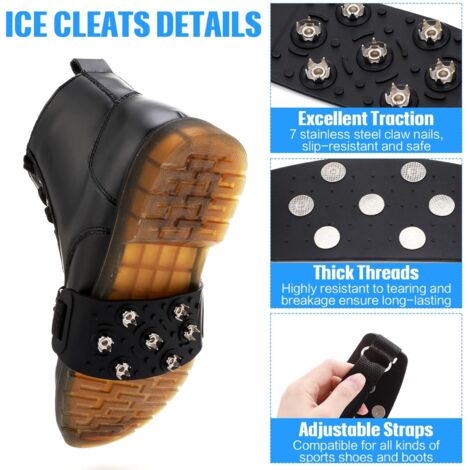 4 Crampons à Glace Vintage – équitation, Ferrage Cheval, Mi-ancien