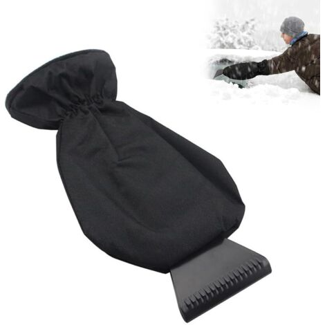 Gants Grattoir à Glace – Pelle à Glace – Grattoir à Neige Confortable – Gants Griffe D'ours Pour Voitures D'hiver Et De Déneigement