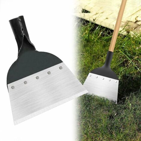 Pelle de Jardin Multifonction.Pelle de Nettoyage de Jardin.Multifonctionnelle en Acier de DéSherbage.Outil de DéSherbage Agricole.pour Jardin.DéSherbage de La Ferme(28cm). (1/4)