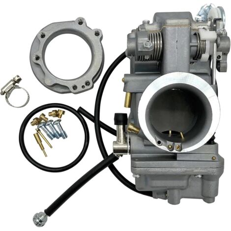 Carburateur hautes performances HSR42 HSR45 42 mm 45 mm – Compatible Harley EVO Twin Cam Sportster 883 – Réduction des vibrations et du bruit