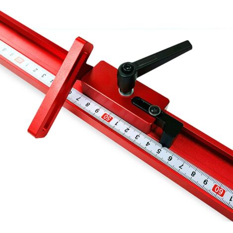 Positionneur de glissière en aluminium de butée de rail de type 45 pour 30mm t - slot t t - Rail menuiserie DIY (1/5)