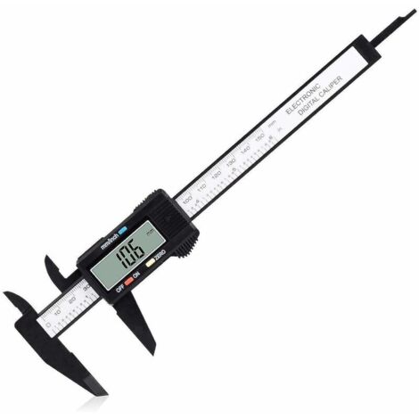 Pied à coulisse numérique, Outil de Mesurec 0-6" Avec Grand écran LCD, Fonction d'arrêt Automatique,Starlight (1/5)