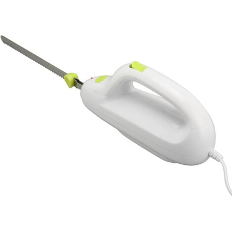 Couteau à Découper électrique, Couteau à Pain électrique Prise UE avec Lames Dentelées Alternatives en Acier Inoxydable, Coupe-Pain pour Découper les Viandes, le Pain et la (1/5)