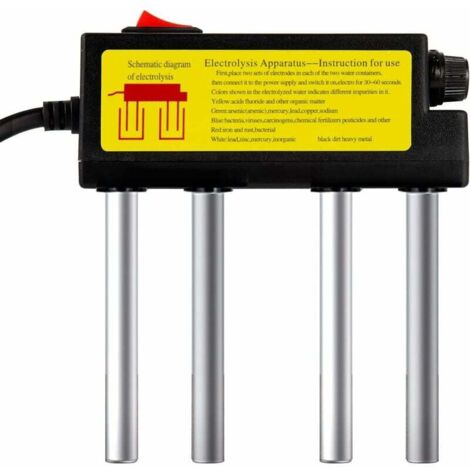 Testeur d'électrolyse de l'eau domestique 220V outil de Test de la qualité de l'eau du robinet Instrument d'électrolyse (1/5)