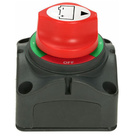 Nazalus-Vente chaude-Sélecteur de batterie double 12V/24V interrupteur principal de batterie 300A sélecteur de commutateur à 4 positions pour voiture RV bateau (1/5)