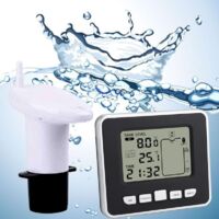 Jauge de niveau de réservoir d'eau – Indicateur de niveau avec affichage LED – Plage de mesure -40 à 60 °C – Alerte réservoir bas