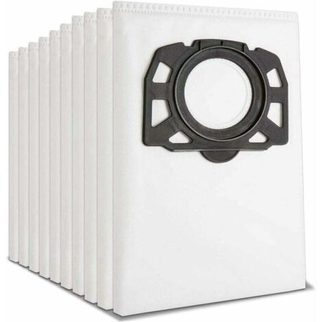 Pack De 10 Bolsas Para Kärcher Wd4 Wd5 Wd6 P Wd5p Wd6p Premium 2.863–006.0 KFI 487 MV4 MV5 MV6 Bolsas Para Aspiradora Karcher Fliti 87969873