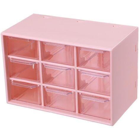 Avec mini-tiroirs amovibles pour ranger vos fournitures et accessoires de bureau.