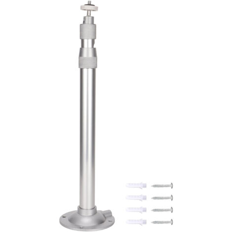 Support de plafond pour projecteur, réglable à 360°, universel, fixation murale, charge maximale 5 kg, filetage 1/4". (1/5)