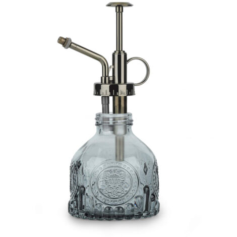 Vaporisateur pour plantes, en verre, petit modèle rétro avec pompe, pour la maison (1/5)