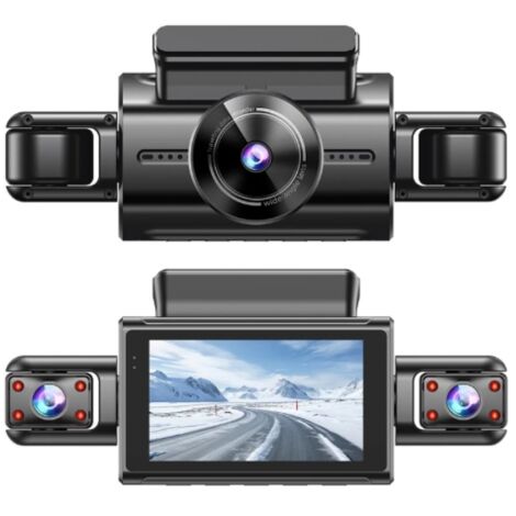 Caméra de stationnement 360° 1080p à 4 objectifs avec vision nocturne et image de recul - M4 (1/5)