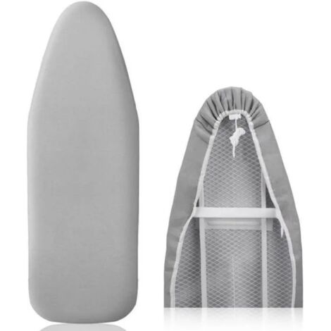Housse de Planche à Repasser Haut de Gamme 41 cm x 120 cm – Repassage Rapide et Efficace, Adaptée aux Fers à Vapeur