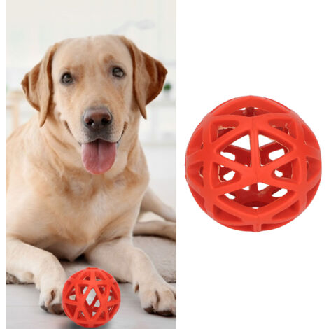 Balle pour Chien Résistante | Caoutchouc Durable Nettoyant Dents