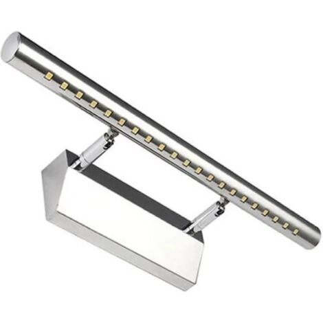 Applique Murale pour salle de bain avec miroir - 21 LED - Acier inoxydable - 5W (1/5)