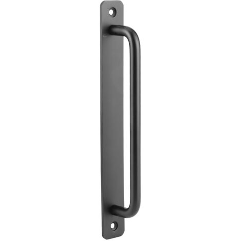 Poignée élégante pour porte coulissante de grange, en alliage d'aluminium, à tirage fluide, pour armoires, placards, garages et abris de jardin. (1/5)