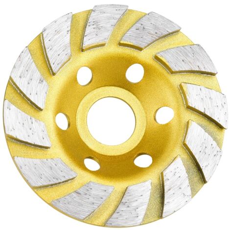 Meule diamantée de 100 mm/4 pouces pour le polissage de la pierre, du béton et de la céramique (1/5)