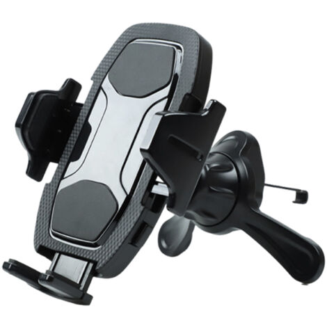 Support Téléphone Voiture Grille Aération Auto Porte Téléphone Voiture Support Téléphone Portable Grille Ventilation Automobile Compatible Smartphone Rotation 360° (1/5)