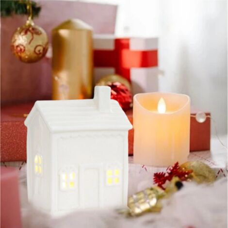Mini Décoration Père Noël En Résine - Ornement De Noël Pour Bureau, Voiture, Table, Jardin - 6