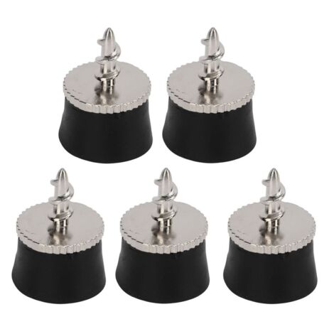 Lot de 5 ventouses pour balles de golf en silicone et alliage de zinc, accessoires pour ramasser les balles sans les plier (1/5)